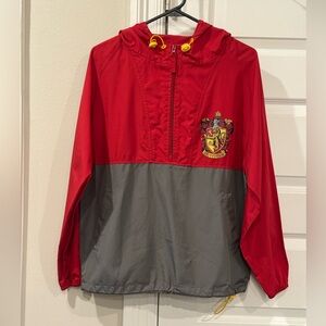 Harry Potter Gryffindor Quidditch Rain Jacket